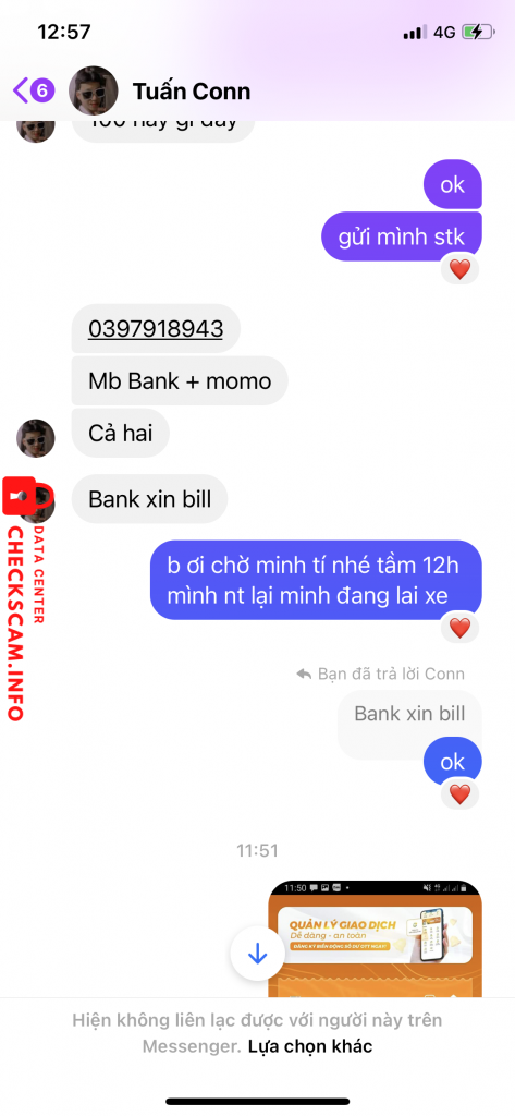 Bằng chứng chống lại Cao Mạnh Tuấn