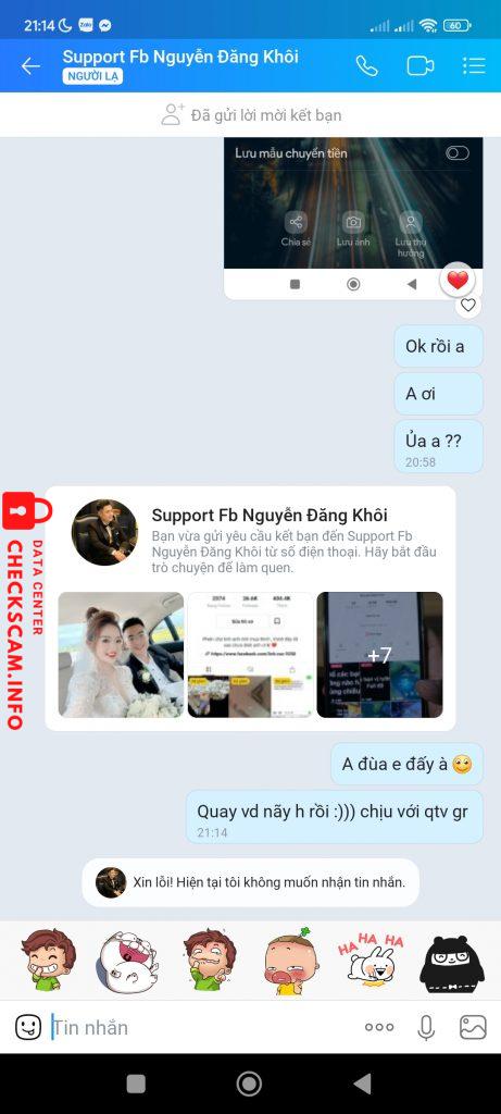 Bằng chứng chống lại Nguyen Dang Khoi