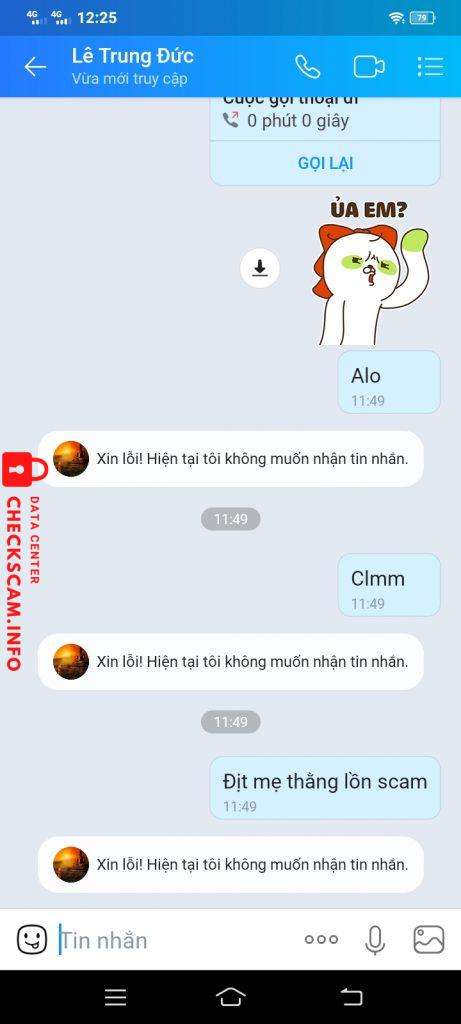 Bằng chứng chống lại LÊ TRUNG ĐỨC