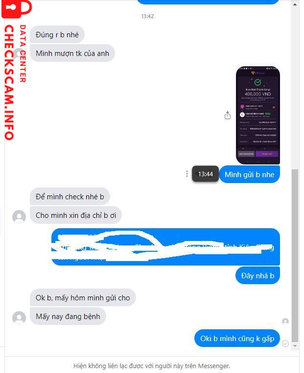 Bằng chứng chống lại Nguyen Minh Hoang