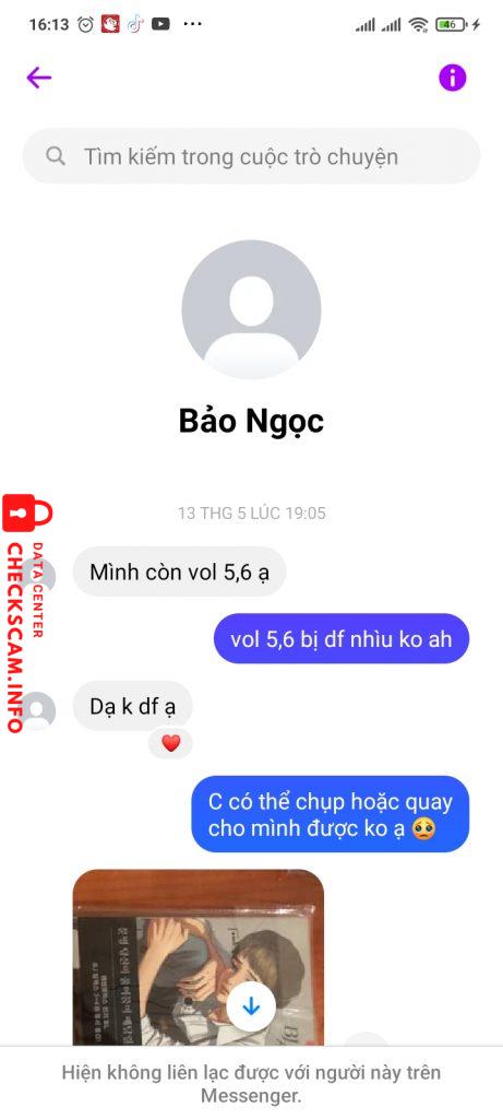 Bằng chứng chống lại Tran Bao Ngpc