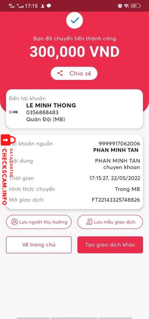 Bằng chứng chống lại Trần Quốc BẢO