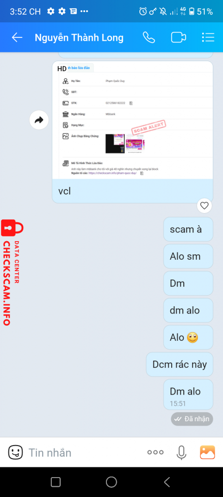 Bằng chứng chống lại Nguyễn Thành Long