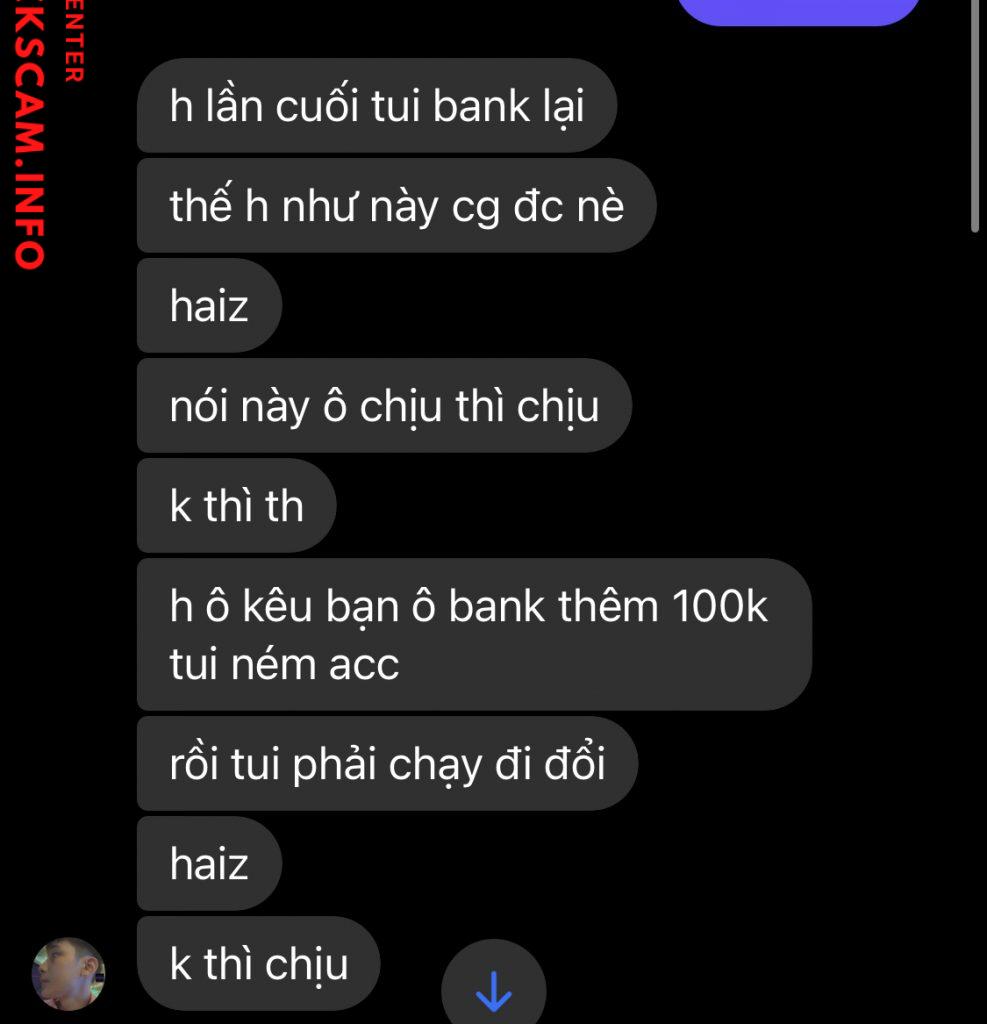 หลักฐานที่เป็นโทษต่อ Dang nguyen quang huy