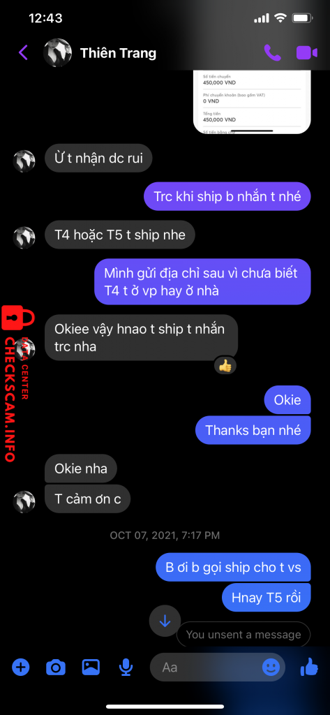 Bukti melawan Khuất Kiều Trang