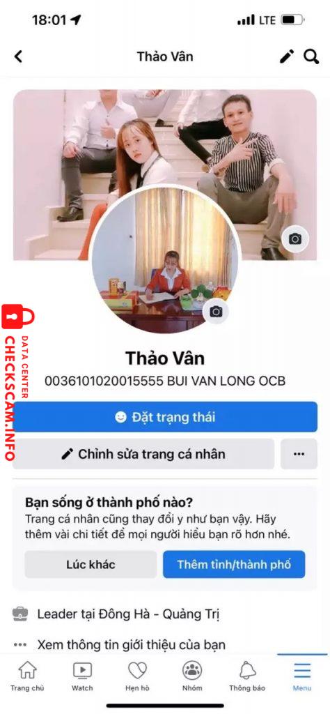 Preuves contre BUI VAN LONG