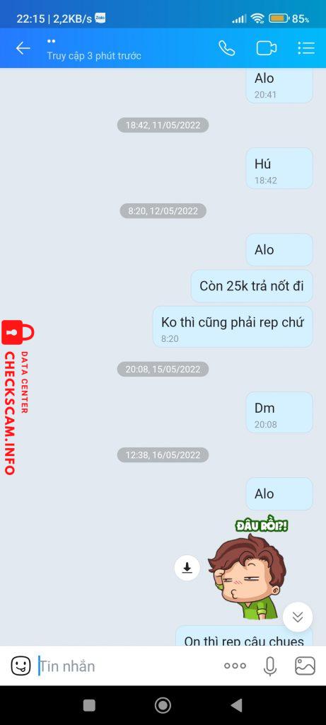 Preuves contre Trần Minh Anh