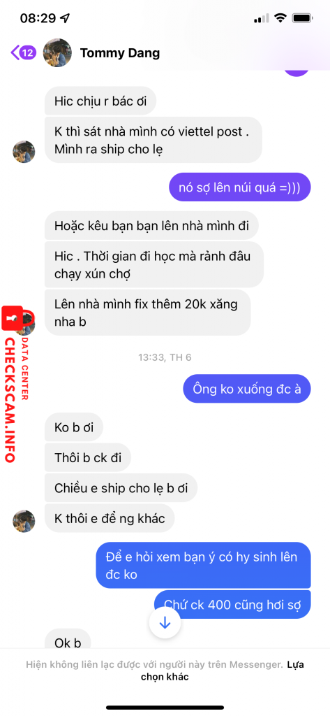 Preuves contre Đặng Từ Hoàng Nam