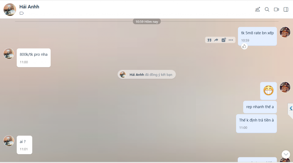 Preuves contre LE VAN HAI