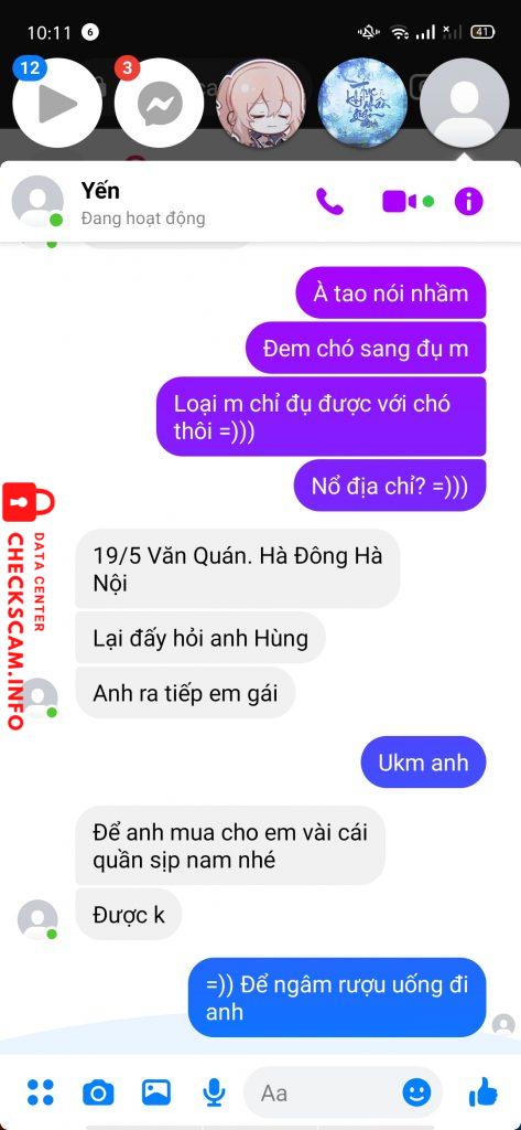 Preuves contre TRAN THI DIEM