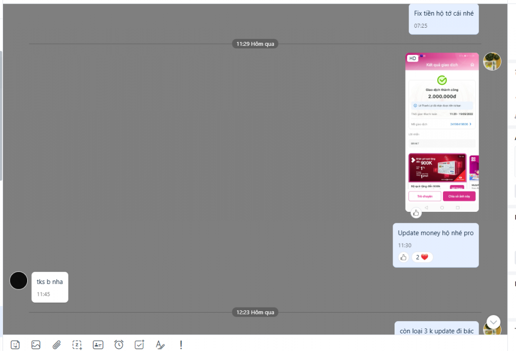 Preuves contre Lê Thanh Lợi