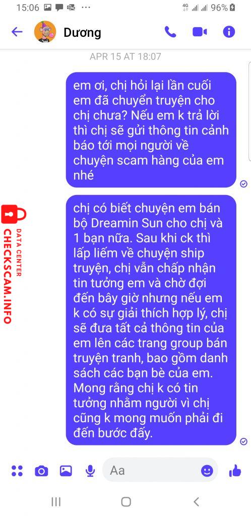 Preuves contre Nguyễn Văn Dương