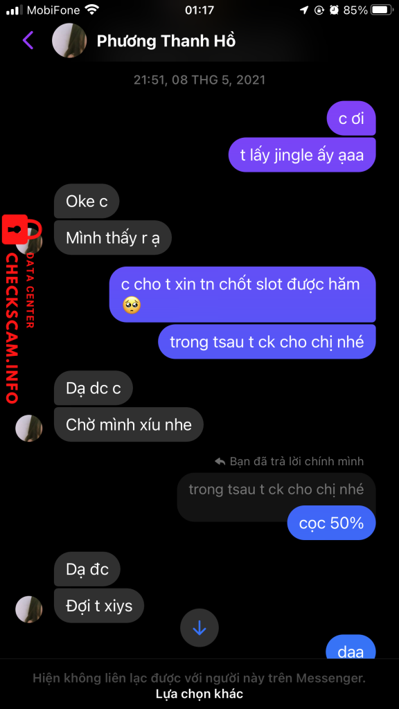 Preuves contre Hồ Thanh Hùng