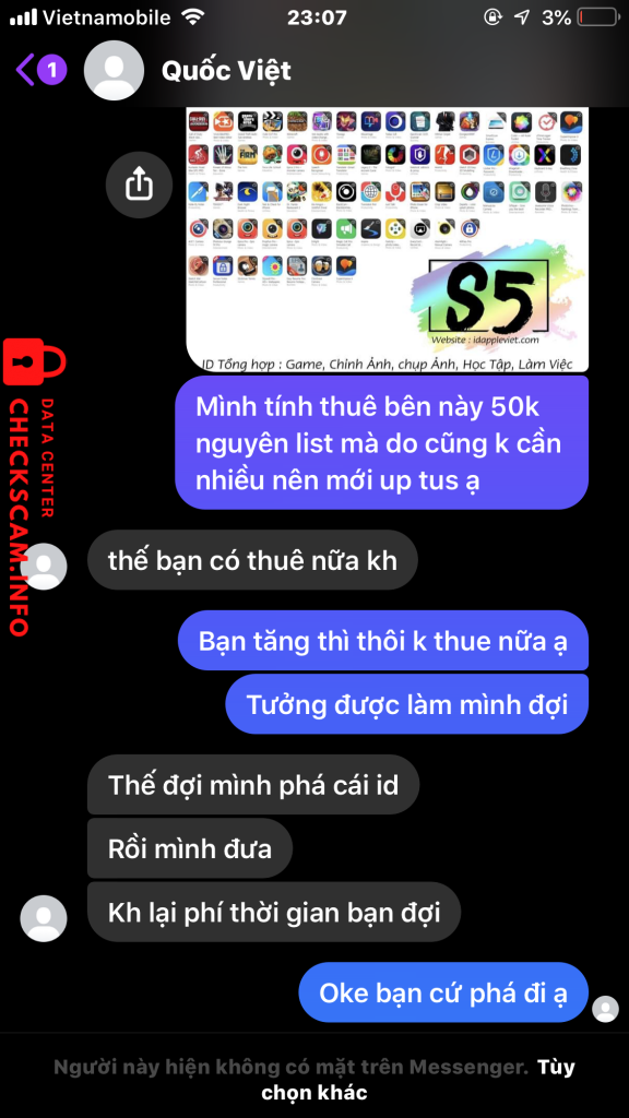 Preuves contre Doan Thien An