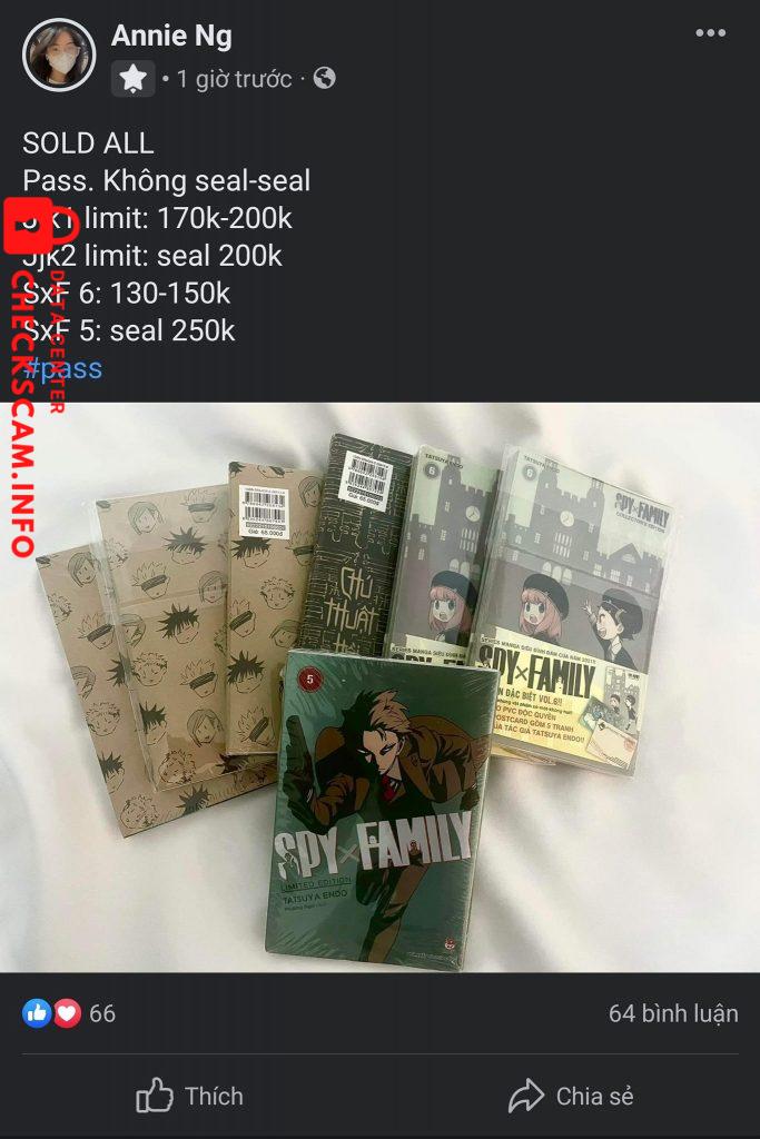 Preuves contre NGUYEN THI THU HUE