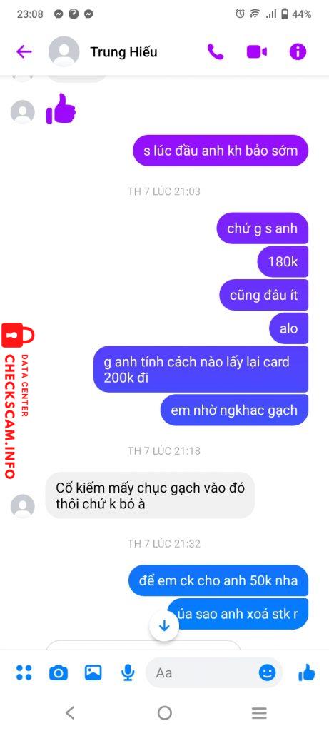 Bằng chứng chống lại HOANG PHUONG THUY