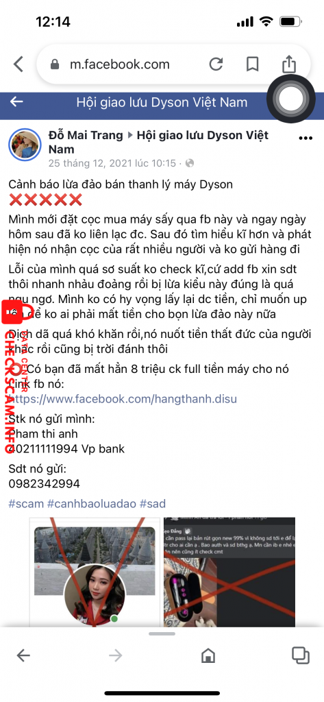 Bukti melawan PHAM THI ANH