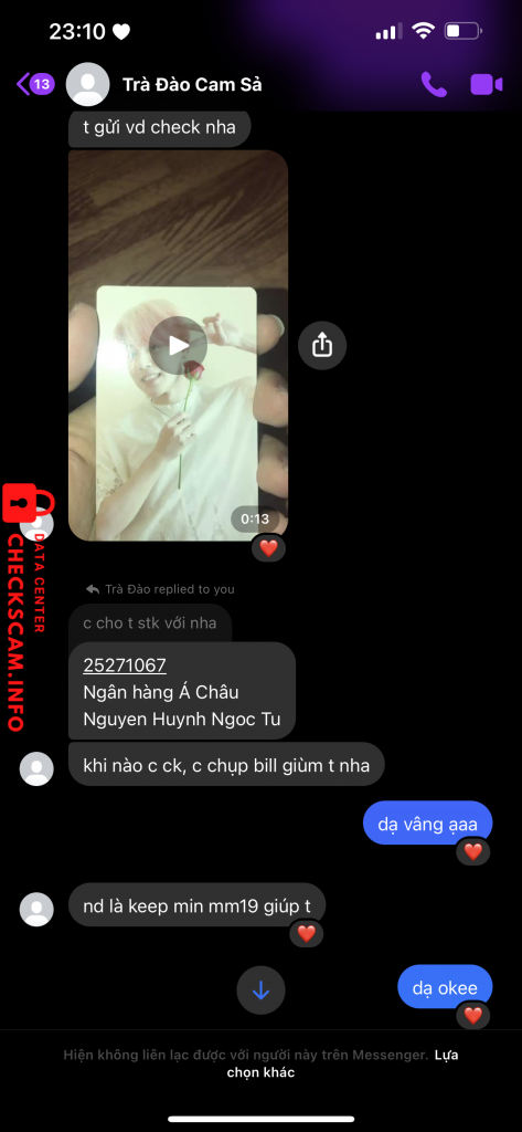 Доказательства против Nguyen Huynh Ngoc Tu