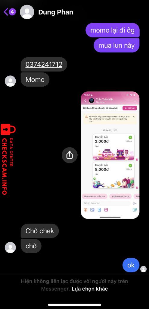 Preuves contre Trần Tuấn Kiệt