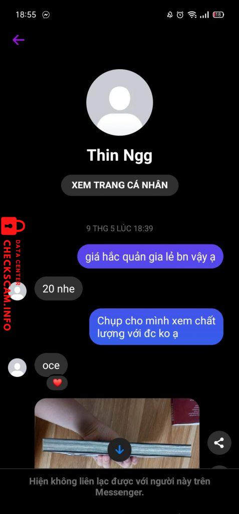 Preuves contre NGUYEN THI THIN