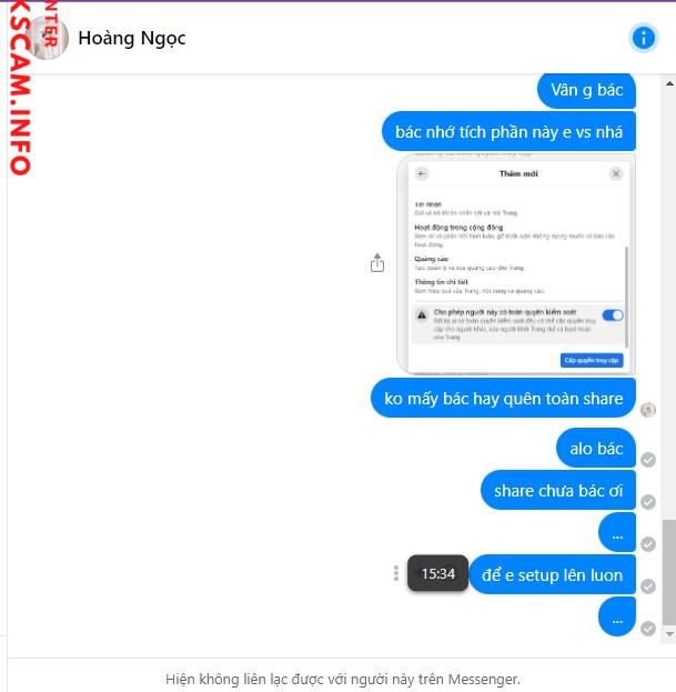 Preuves contre doan ngoc hoang