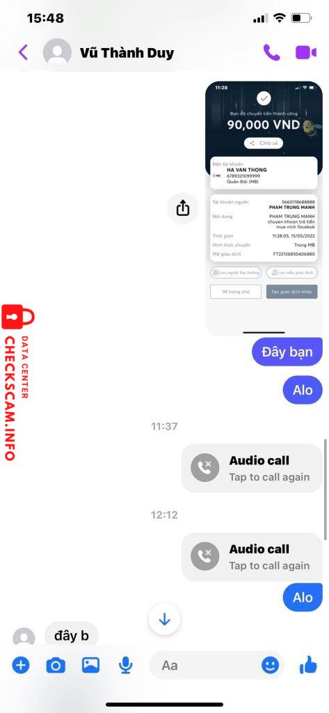 Bukti melawan Ha Van Thong