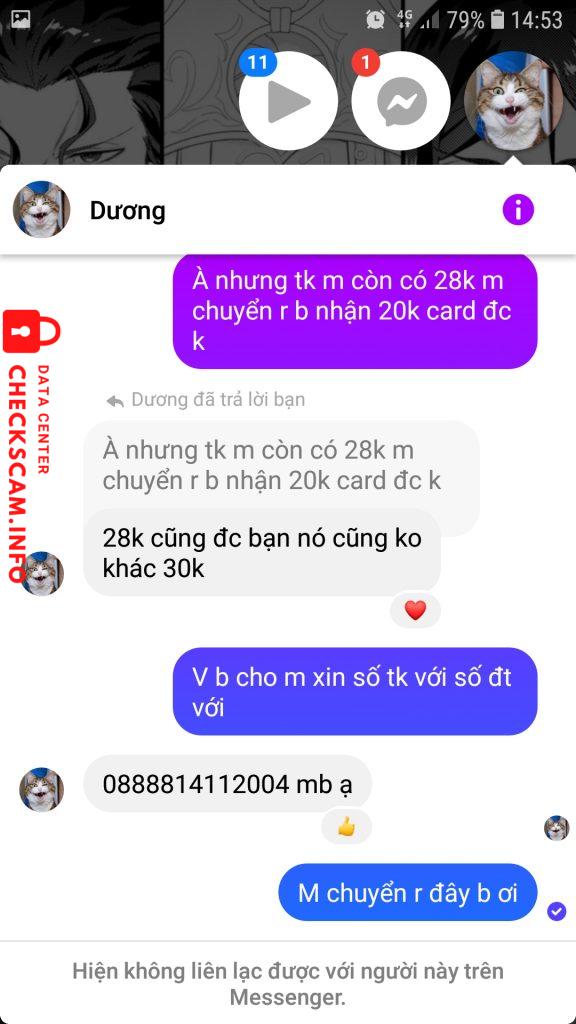 Preuves contre NGUYEN CHUONG DUONG