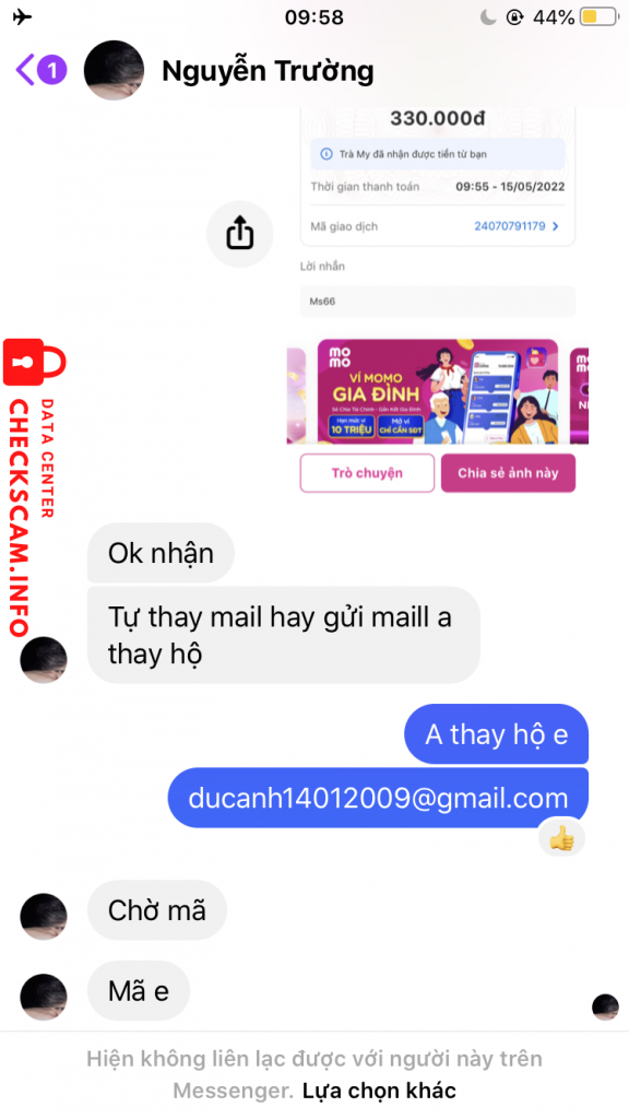 Preuves contre Nguyễn Hữu Trường