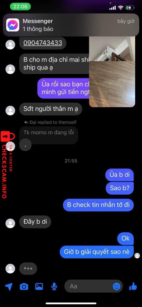 Доказательства против Trần Thanh Đại