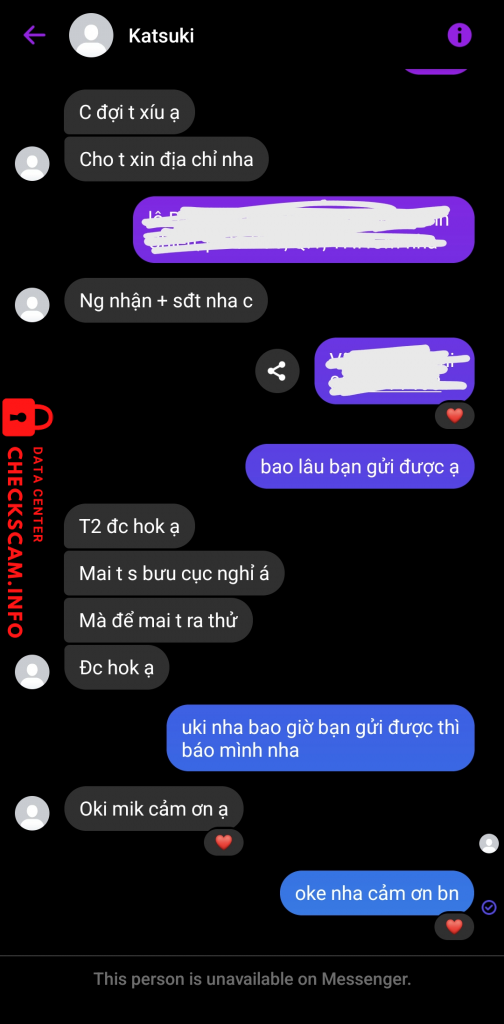 Доказательства против LE THANH HIEP