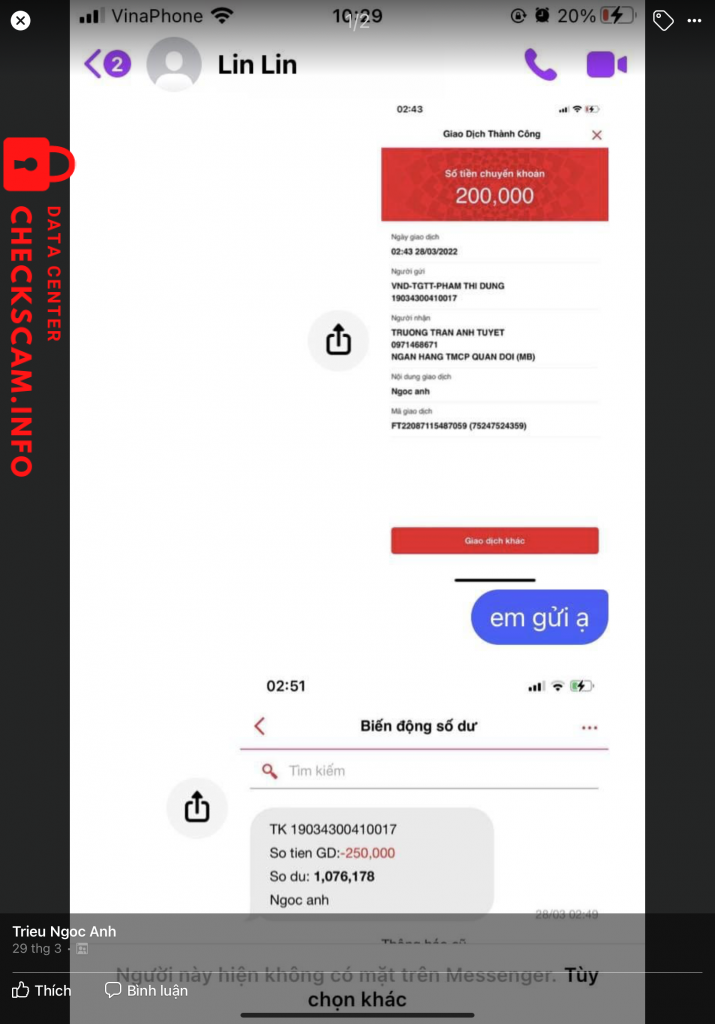 Preuves contre pham thi dung