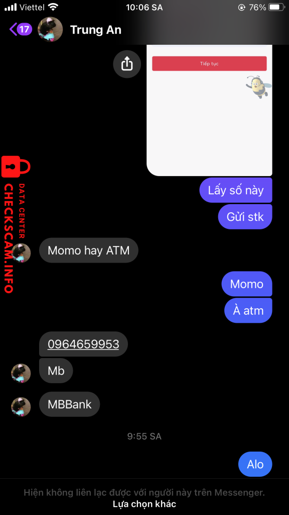 Preuves contre LANG VAN MANH