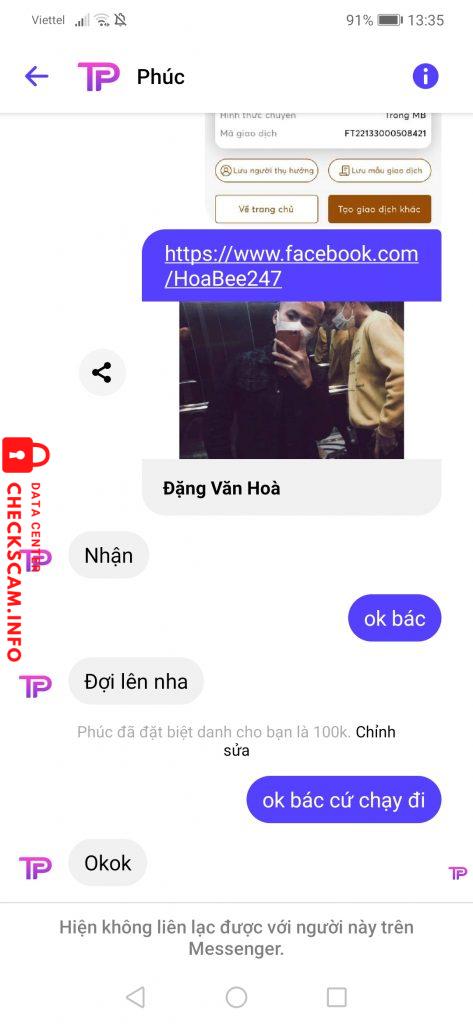 Bukti melawan HO TRUONG PHUC