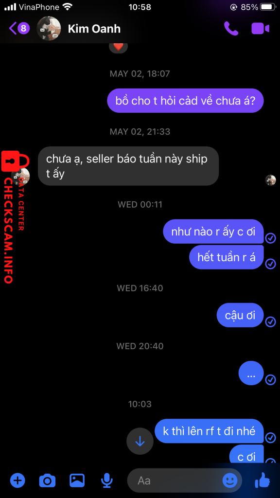 Bukti melawan Nguyễn Thị Kim Oanh