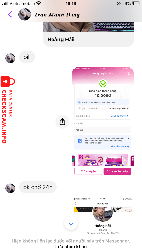 Αποδεικτικά στοιχεία κατά Phan thị an