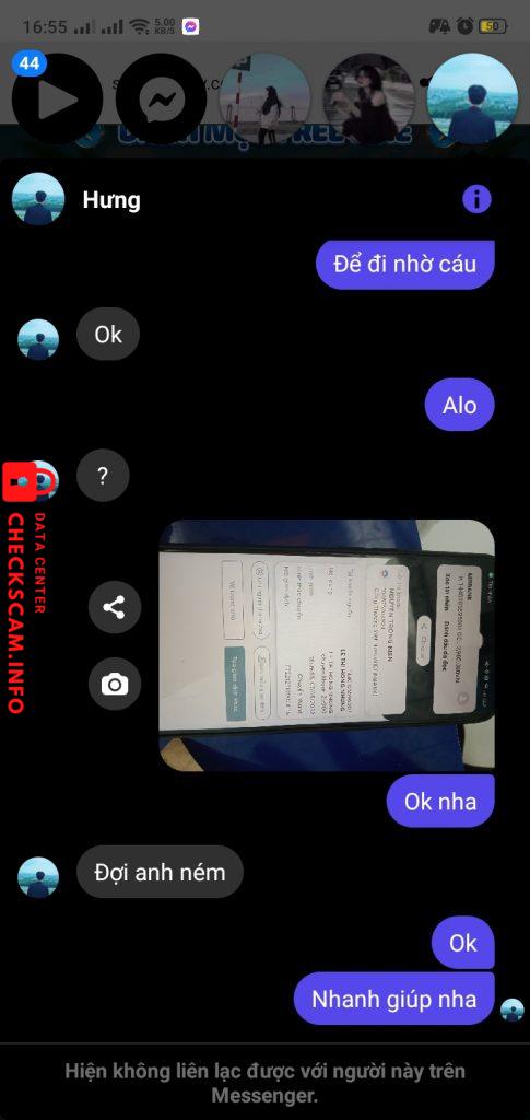 Доказательства против Trần hoàng nam