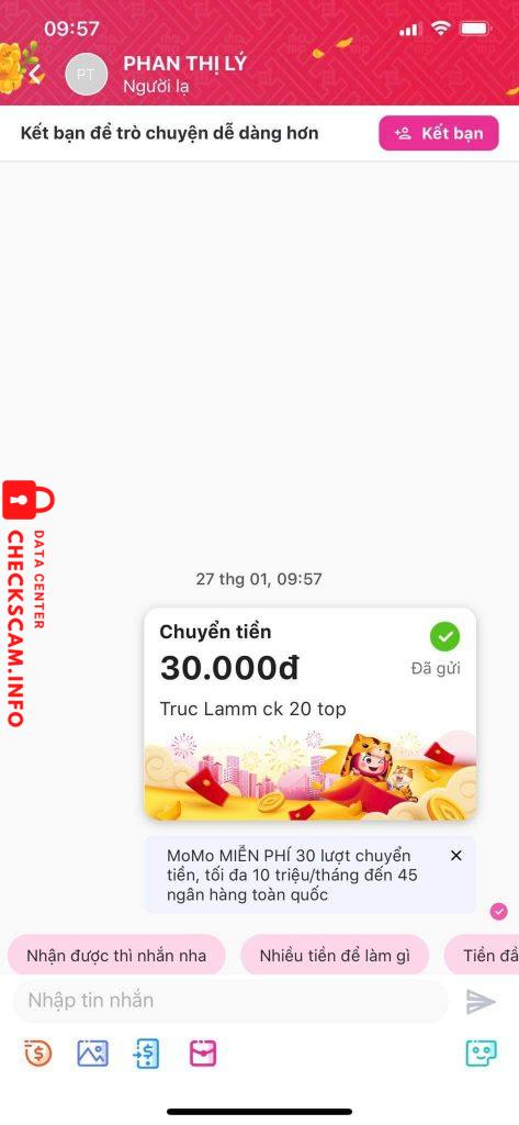 Bukti melawan Phan Thị Lý