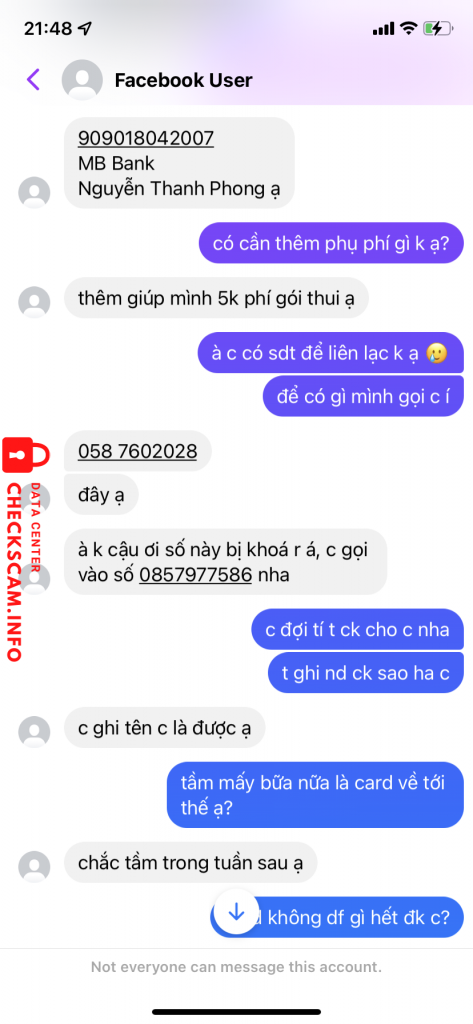 Bukti melawan Nguyễn Thanh Phong