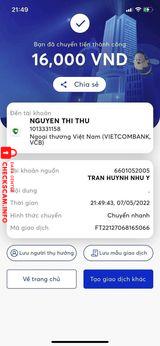 Bukti melawan NGUYEN THI THU