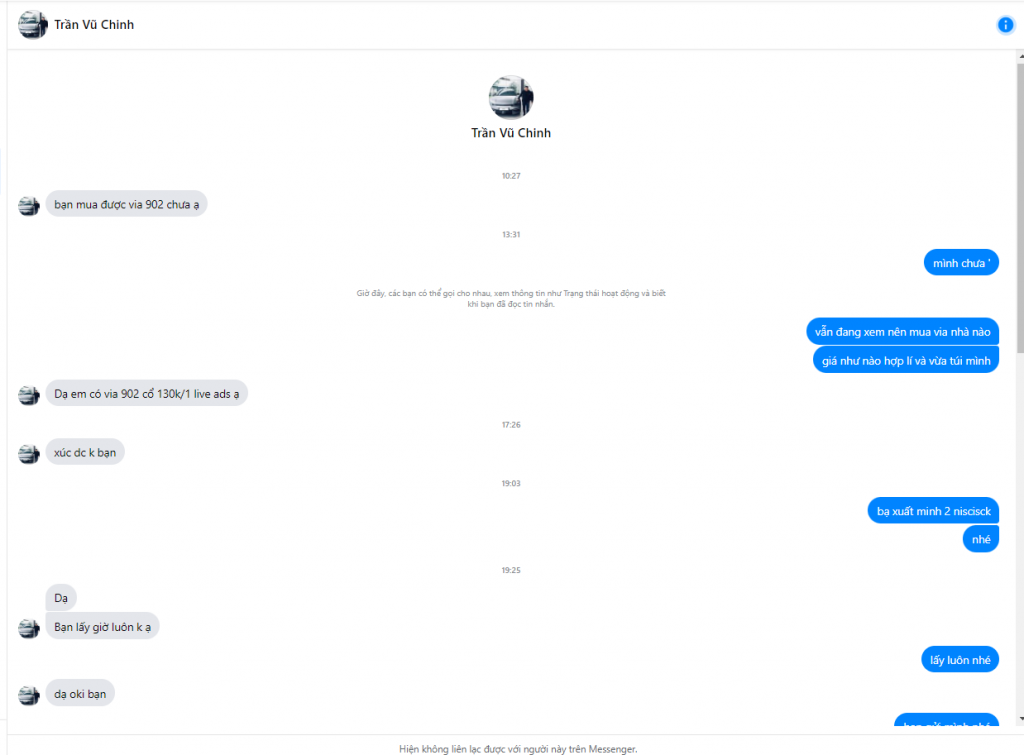 Αποδεικτικά στοιχεία κατά TRAN VU CHINH