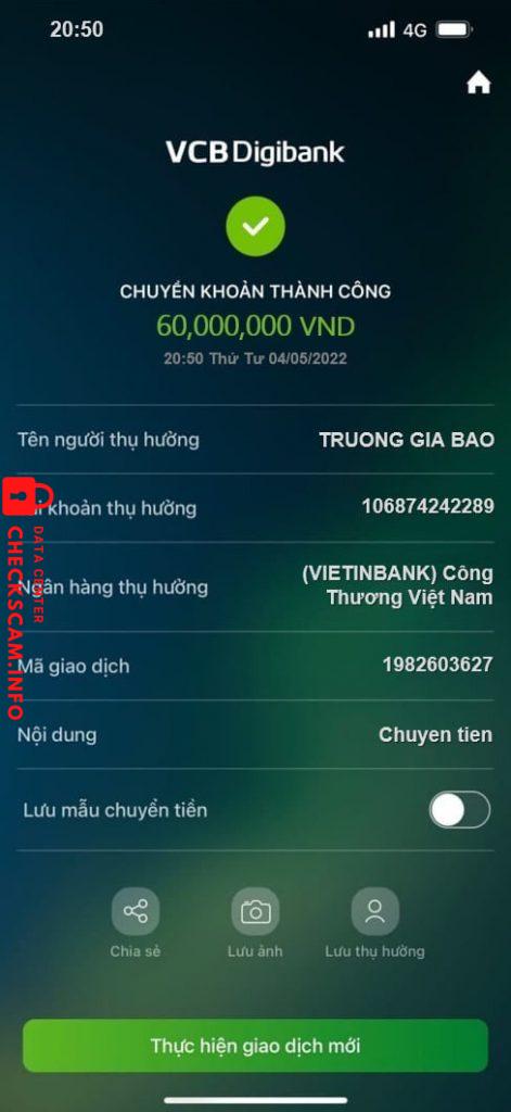 Preuves contre shopify.tmallv1.com – TRUONG GIA BAO
