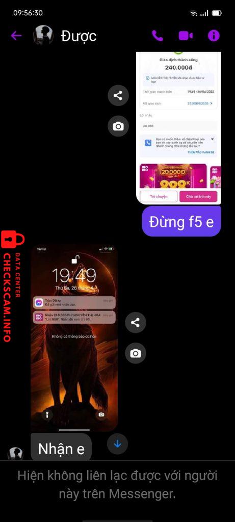 Preuves contre Nguyễn Đăng Được