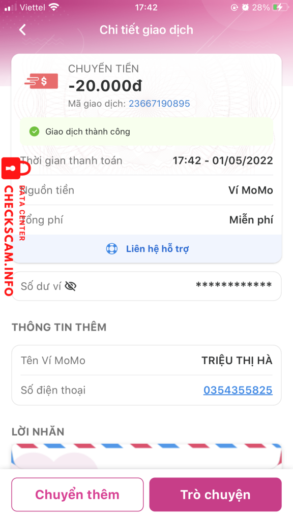 Bằng chứng chống lại Chung