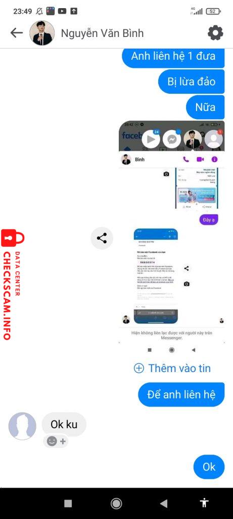 Bằng chứng chống lại ĐẶNG VĂN TỈNH