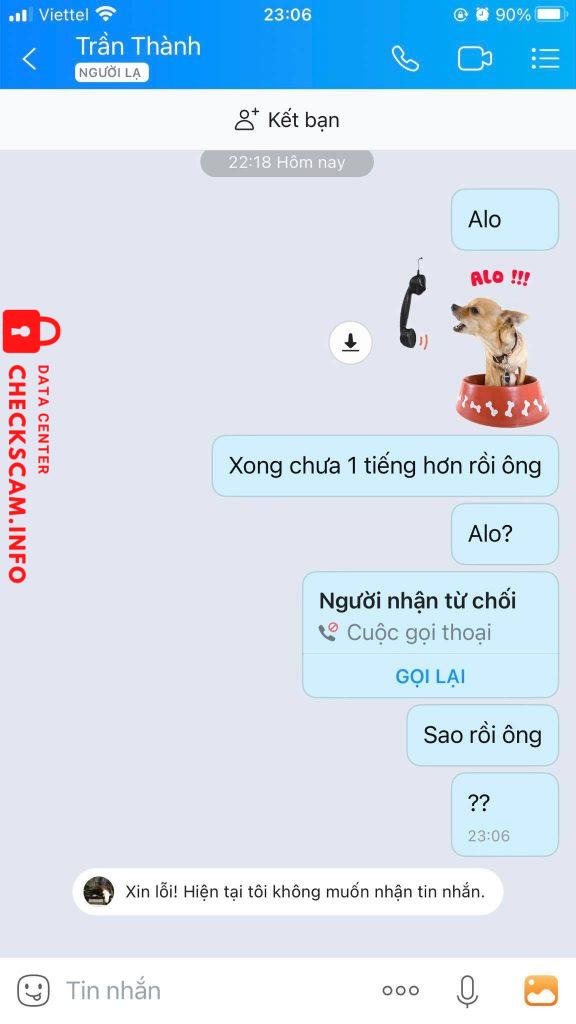 Bằng chứng chống lại Trần Văn Thành