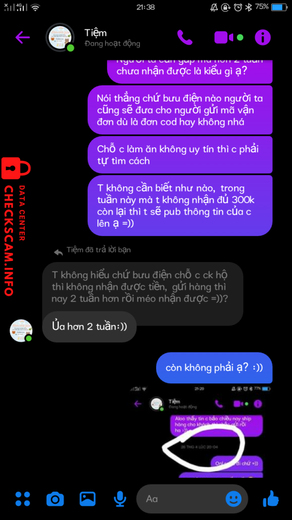 Bằng chứng chống lại DAO THI DINH