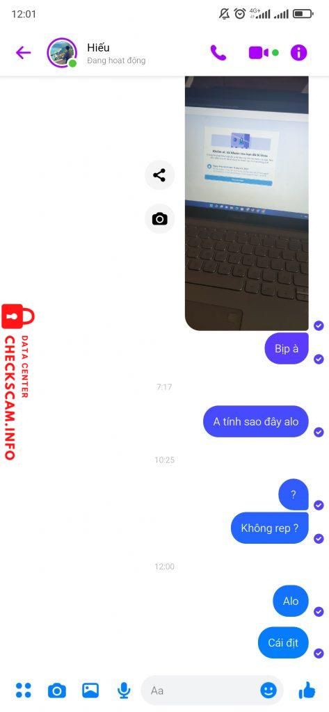 Bằng chứng chống lại BUI TRUNG HIEU