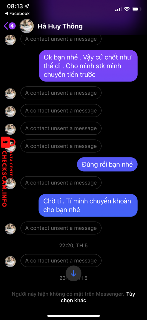 Bằng chứng chống lại HA HUY THONG