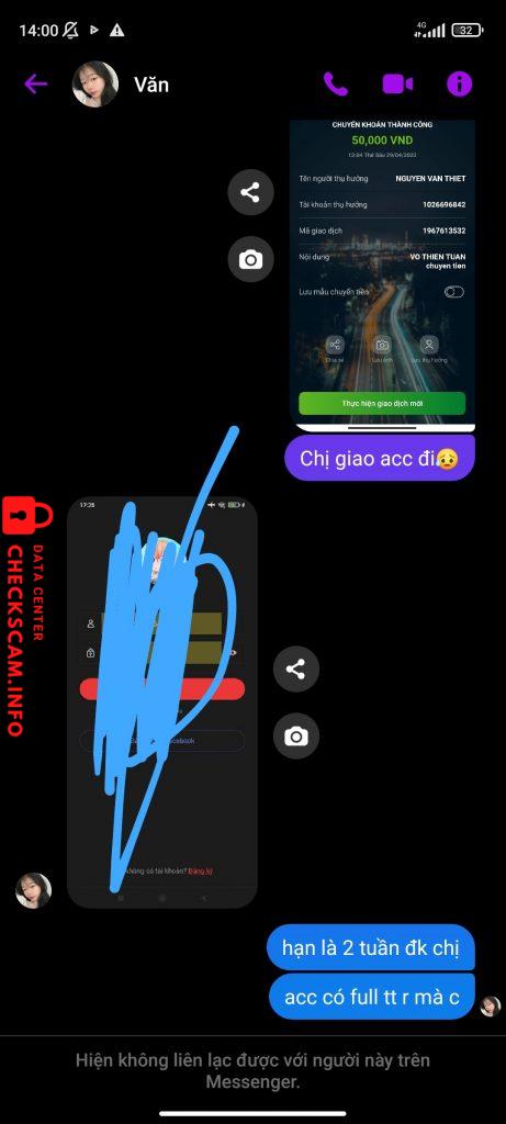 Bằng chứng chống lại Nguyễn Văn Thiết