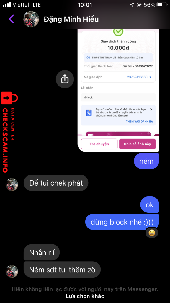 Bằng chứng chống lại Đặng Minh Hiếu